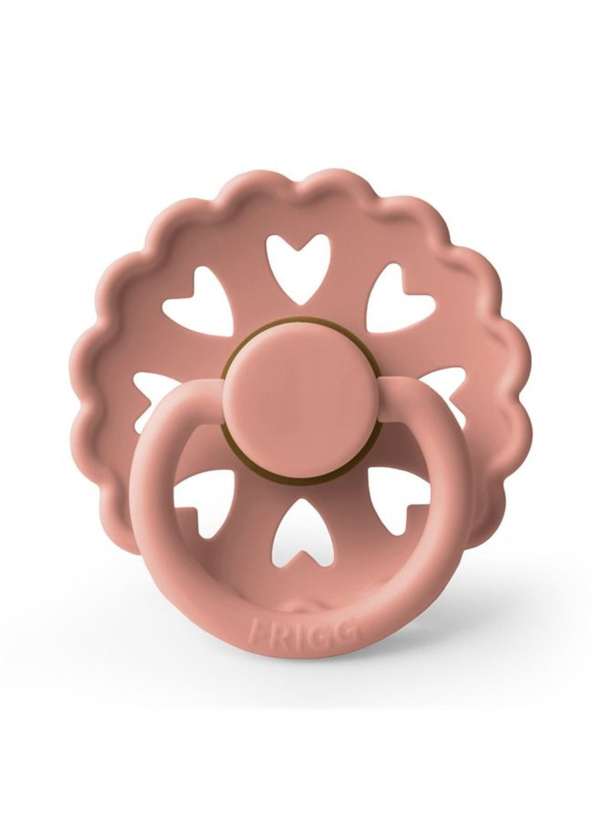 Пустушка латексна Fairytale X H.C. Andersen The Princess and the Pea, кругла, size 2, 6-18 міс., персиковий () FRIGG 000928 (354781483)