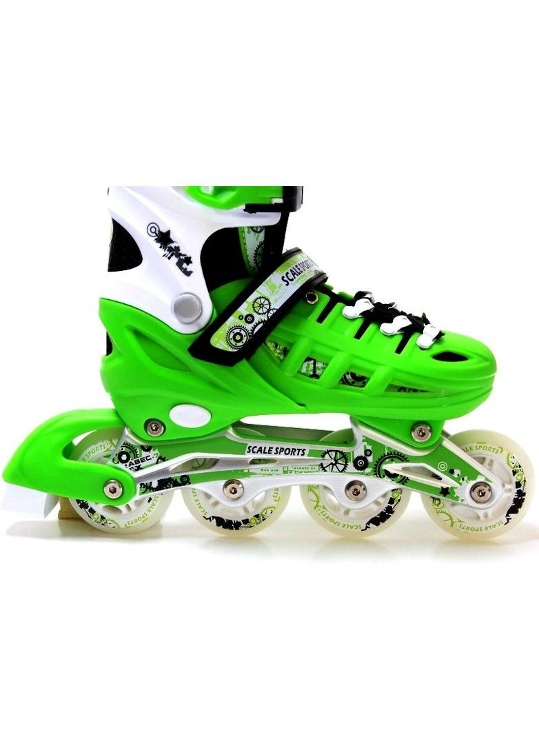 Ролики. Green (размер 29-33) Scale Sports (340912114)