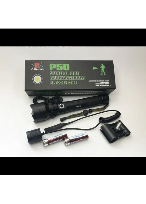 Тактичний ліхтарик піддульний Police BL QP510 —P50 Ліхтар із виносною кнопкою No Brand (323486247)