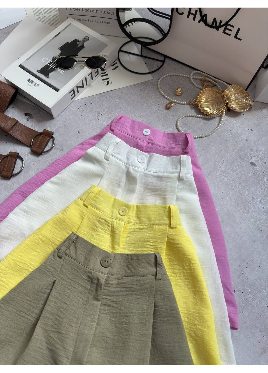 Жіночі класичні шорти з льону Avanti (350313533)