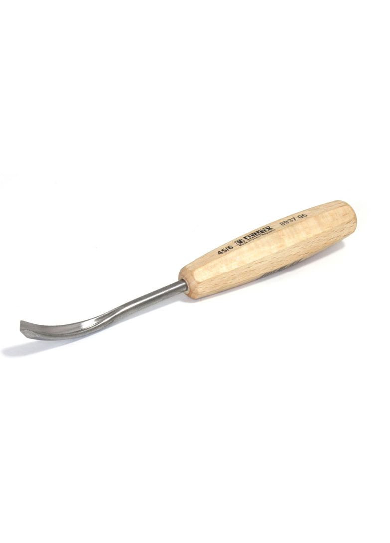 Різець кутовий по дереву 195х90 мм дерев'яна ручка хроммарганець (16156) Narex Bystrice (286423380)