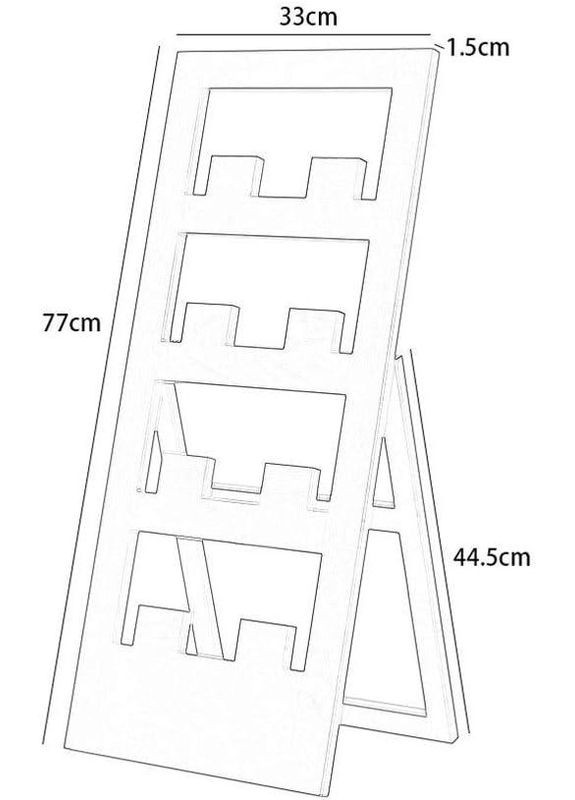 Тапочница из дерева Ламарк бланже (ТПЧ-005201) No Brand (327865054)