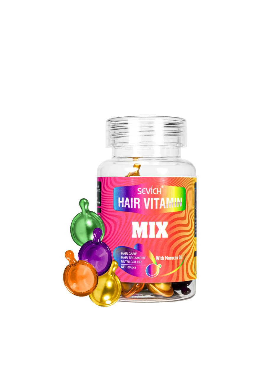 Витамины для волос в капсулах микс Hair Vitamin Mix, 30 шт. Sevich (302728275)