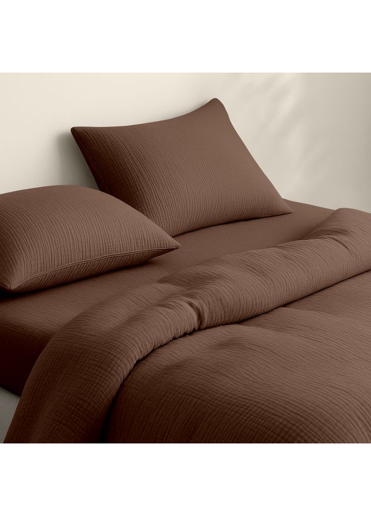 Наволочка муслин на подушку 40х60 CARAMEL (4822052465059) Cosas (366961815)