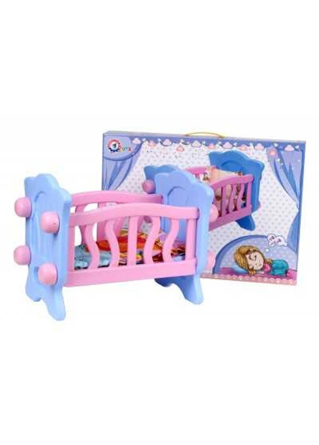 Ліжечко для ляльки 4166 (4) "", в коробці Technok Toys (351867304)