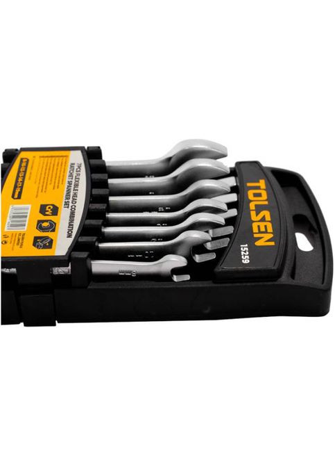 Набор гибких храповых ключей 8-19 мм 7 шт (15259) Tolsen (323045404)