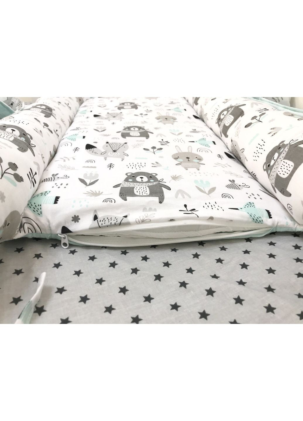 Кокон классический "Зайчики ментоловые" Moontime (354827270)