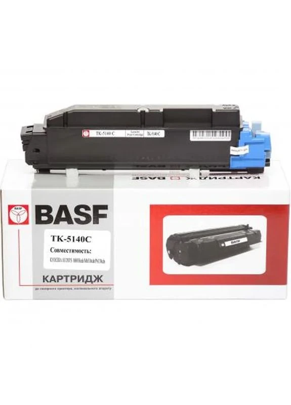 Тонер-картридж Kyoсera TK-5140 Cyan, 1T02NRCNL0 (KT-TK5140C) BASF (399101622)