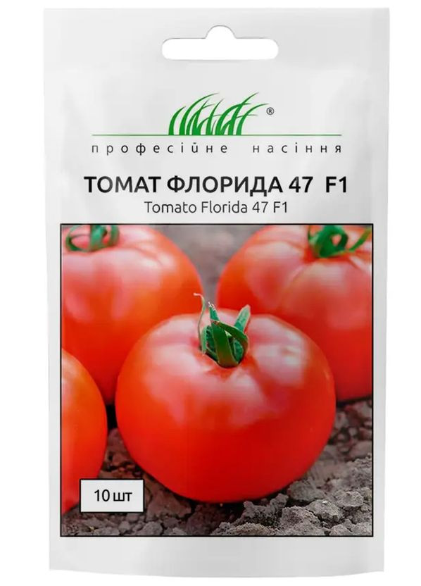 Семена Томат Флорида F1 кустовой 10 шт Професійне насіння (278747424)