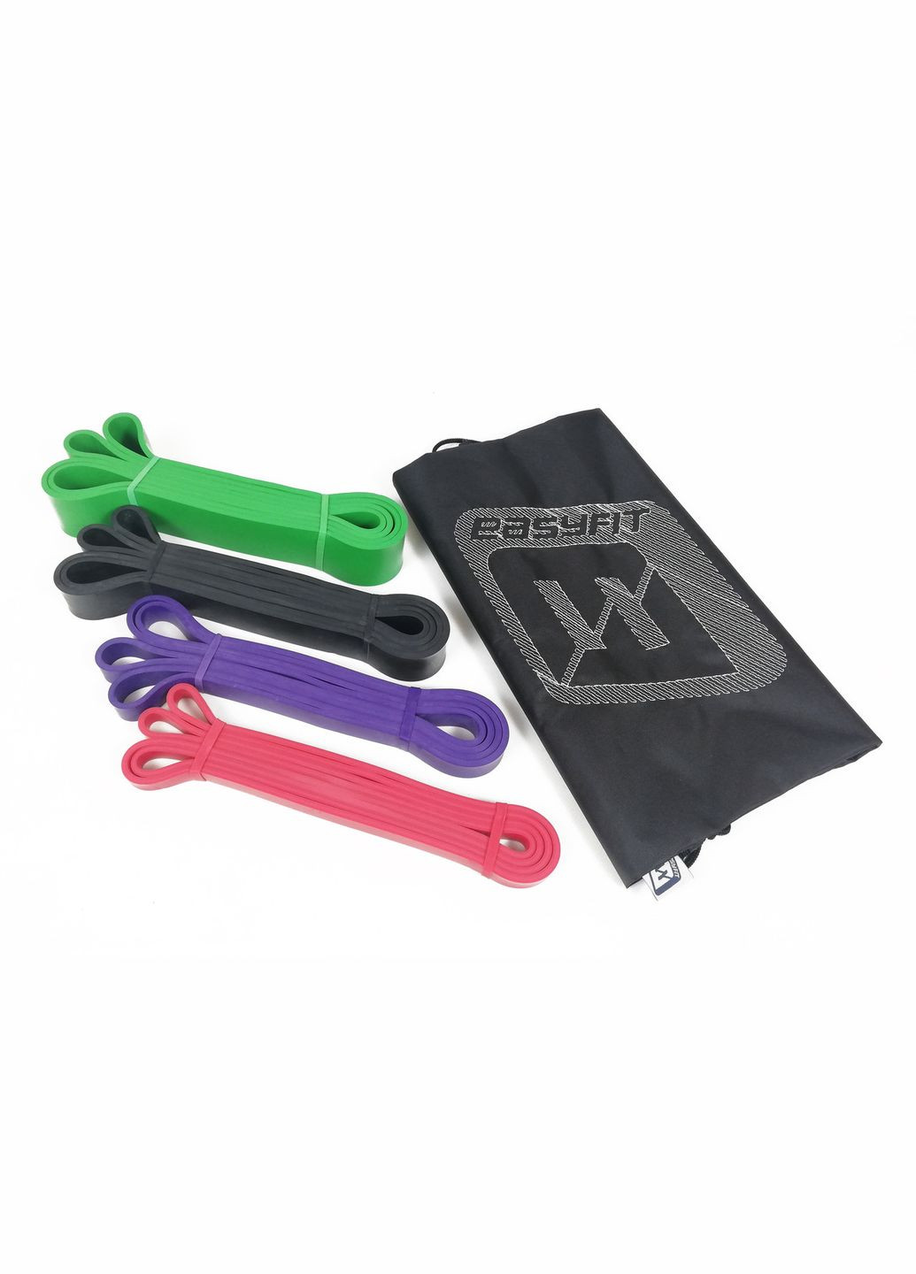 Гумові петлі: набір 2-65 кг (4 шт) EasyFit (345714810)