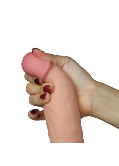 Вібратор The Ultra Soft Dude Vibrating 8.5 CherryLove Lovetoy (282709583)