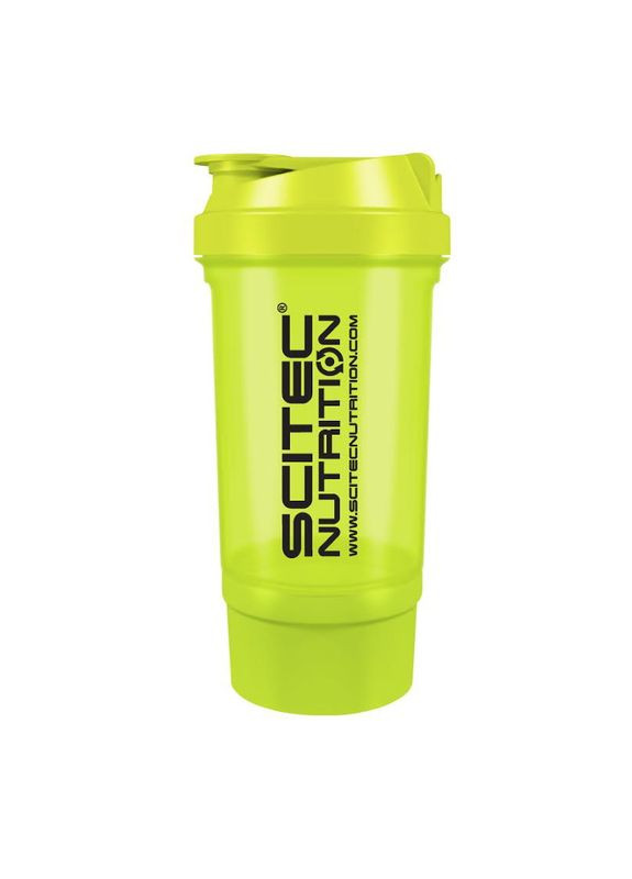 Шейкер Shaker 500 мл 2-х компонентный, Light Green Scitec Nutrition (333991121)