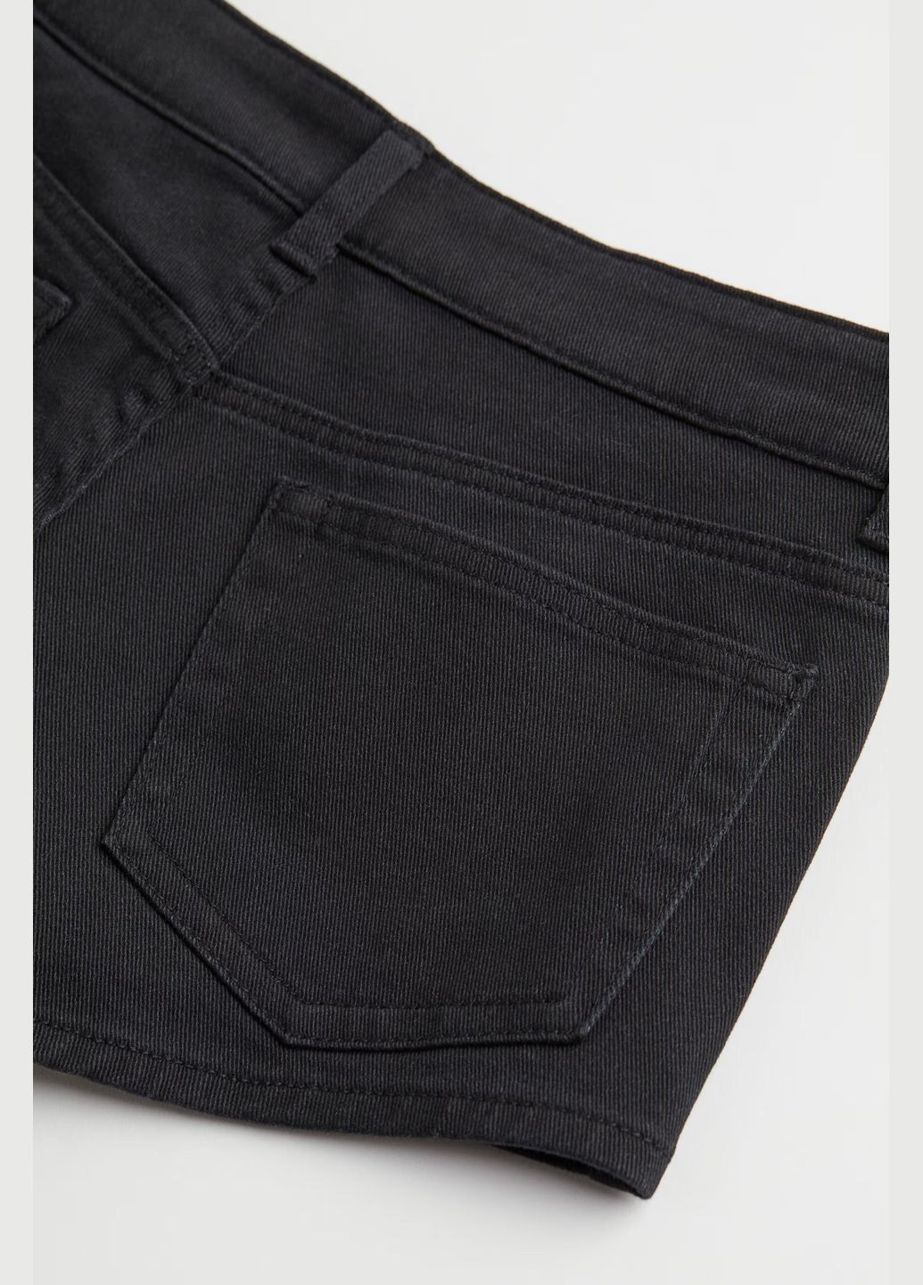 Джинсовые шорты с заниженой талией H&M (346390735)