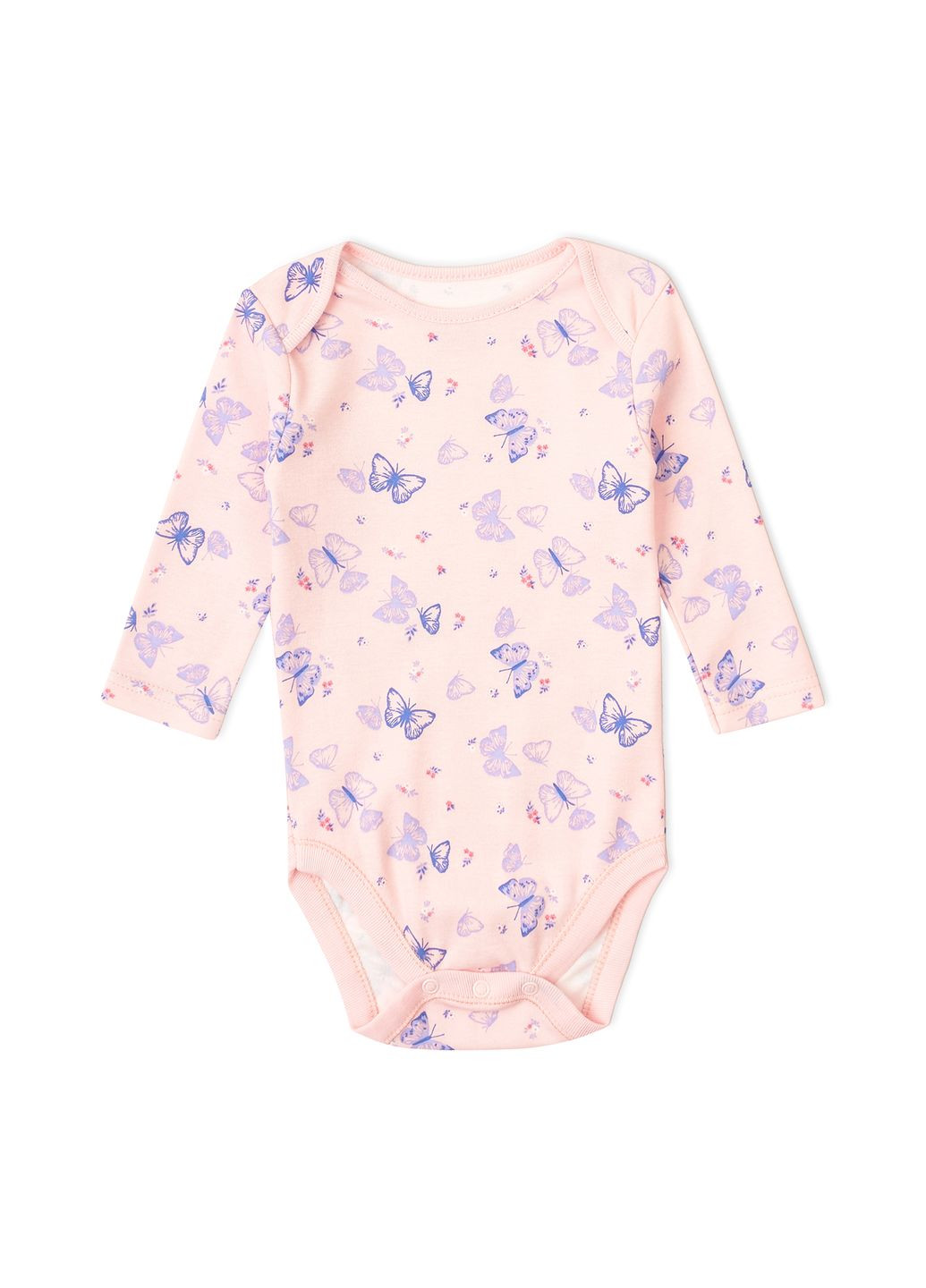 Боди детское с длинным рукавом "Бабочки" KRAKO (314964583)