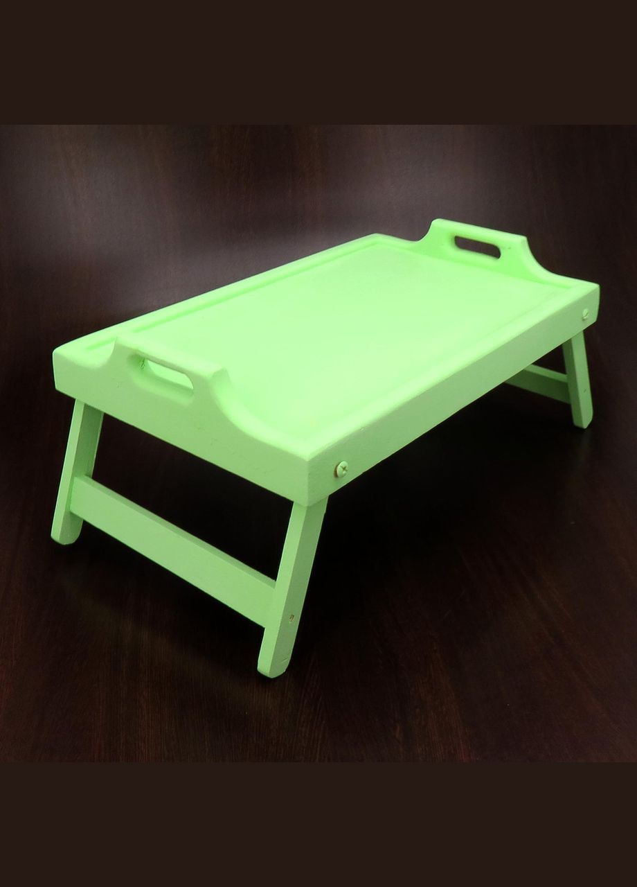 Столик-піднос для сніданку з дерева Кентуккі мохіто (СТП-003453) No Brand (327865479)