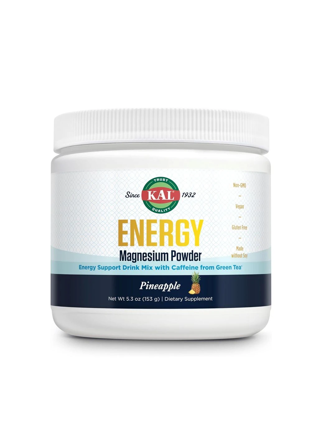 Оригінал! Energy Magnesium Powder - 153g Pineapple KAL (398848492)