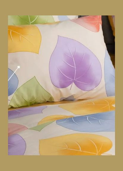 Фабрична бавовняна постільна білизна класу-А Полуторний 145 х 210 (24585201) No Brand (308754600)