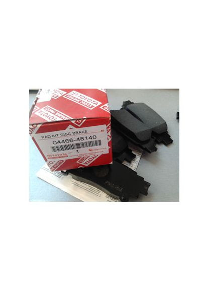 Колодки гальмівні задні, оригінал, 0446648140, Lexus RX, RX400h Toyota (365658298)