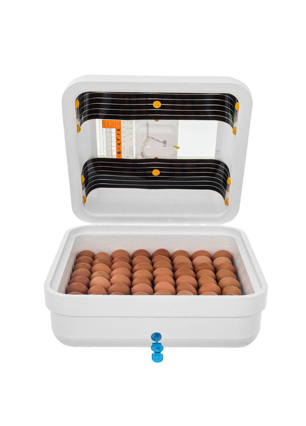 Инкубатор « Smart» на 70 яиц (аналоговый терморегулятор) с механическим переворотом Рябушка (300101213)