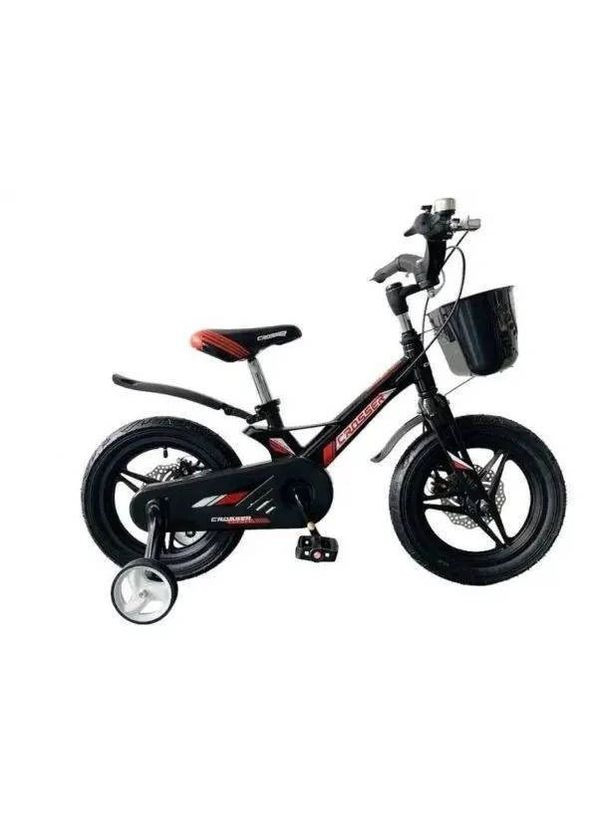 Велосипед двоколісний HUNTER Premium 14" магнієвий чорний (HPM14BL) Crosser (365546608)