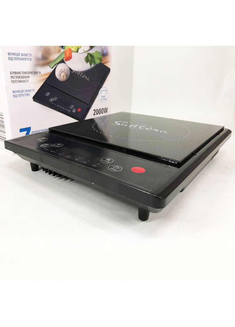 Плита переносна для дому ICD-1008 2000 Вт, Електроплита інфрачервона, YF-887 Електроплита інфрачервона Suntera (352770538)