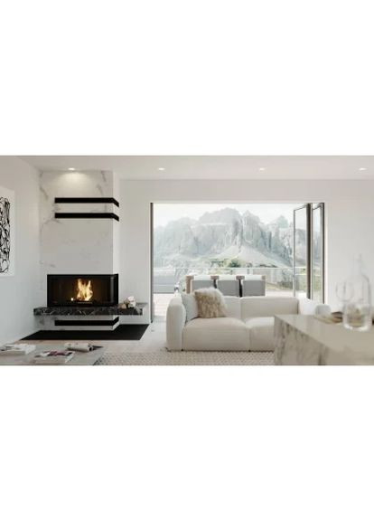 Камінна топка Home INTRA LA BP G (чорний шамот) Defro (370384755)