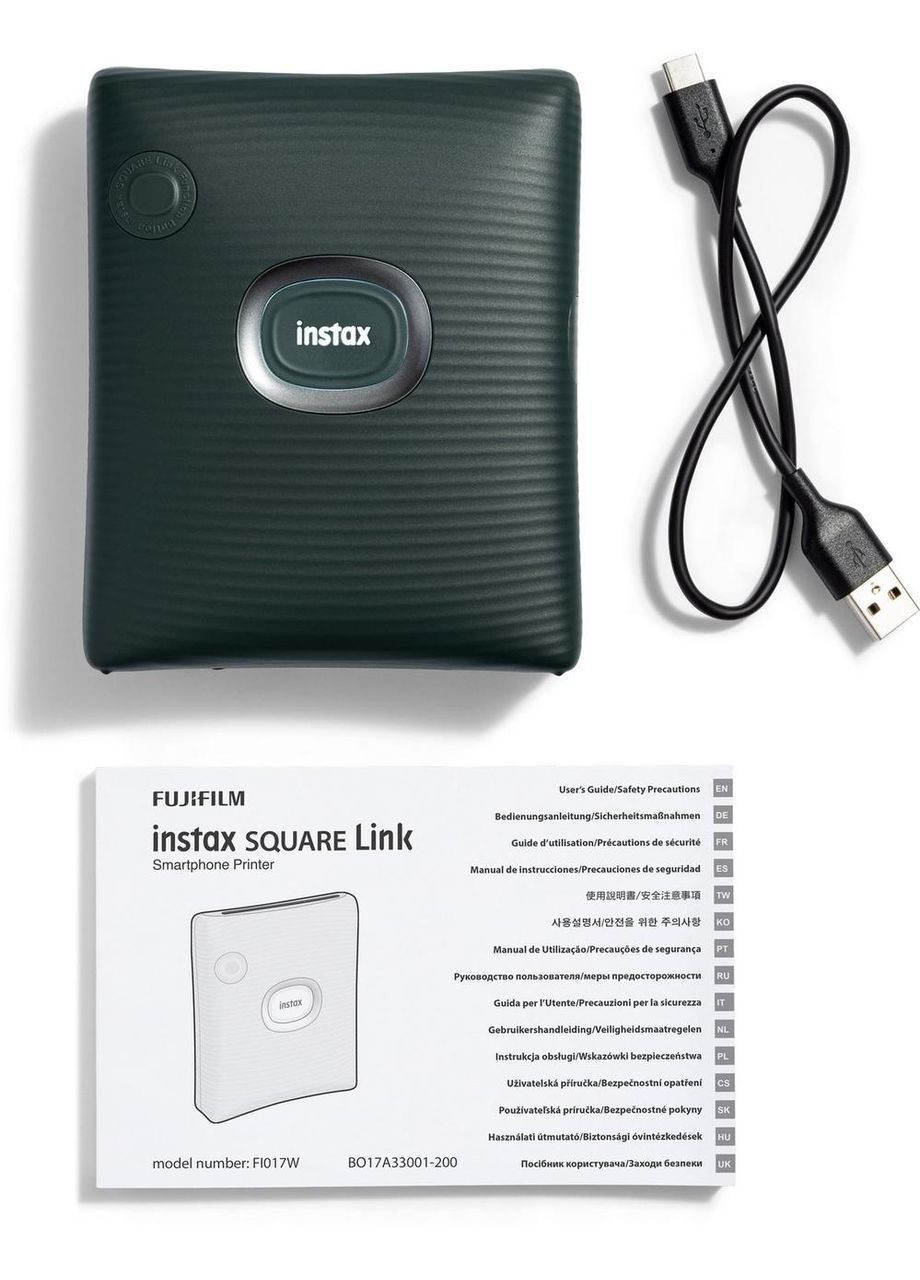 Фотопринтер Instax Square Link Ash Green (2148686561) Fujifilm (371121513)