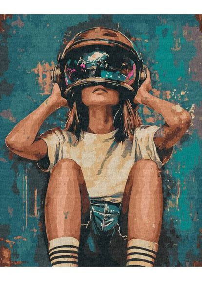 Картина по номерам - Пространство в глазах ©art_selena_ru 40х50 см IDEYKA (362083152)