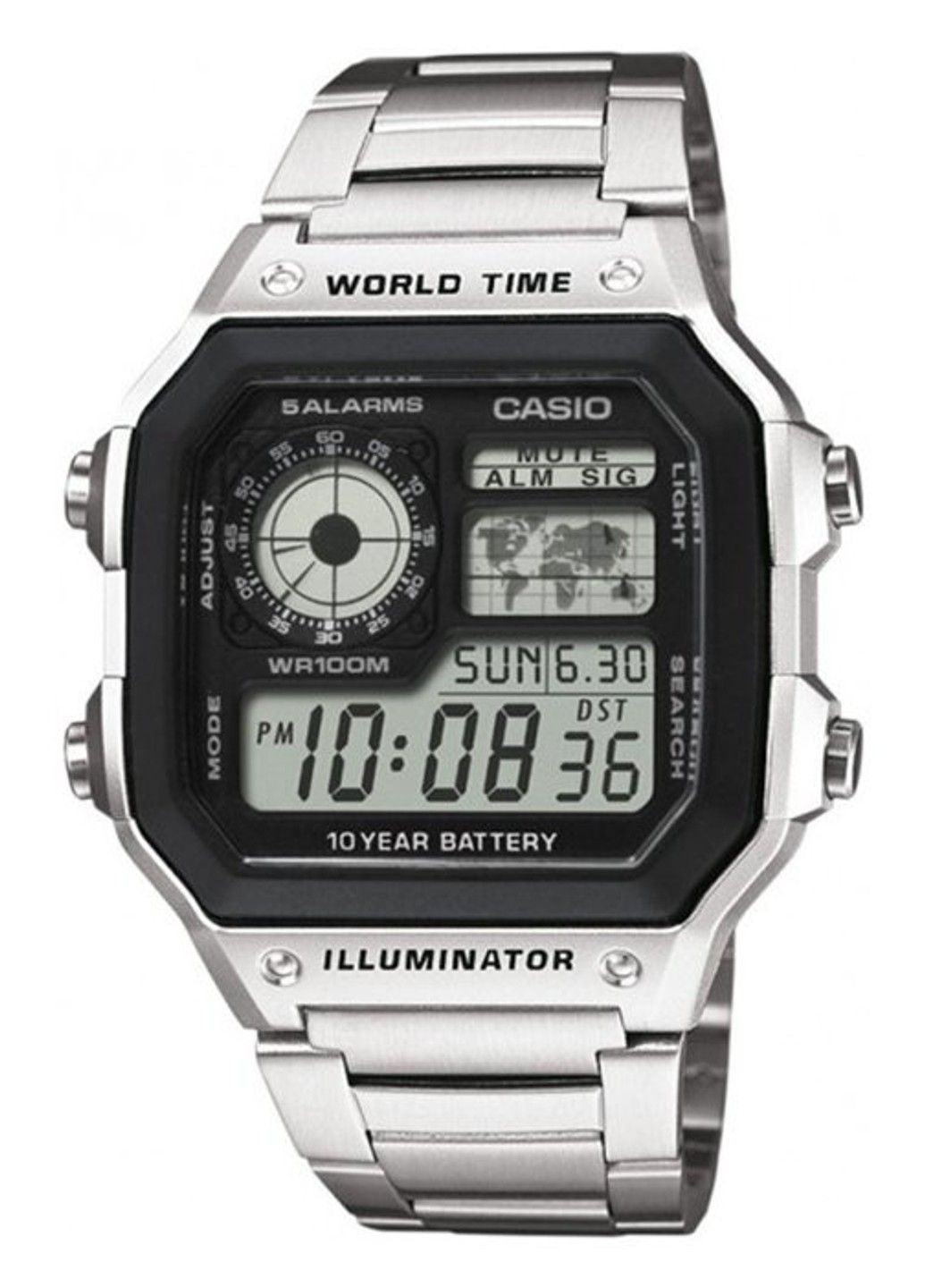 Часы AE-1200WHD-1AVEF Casio (279756075)