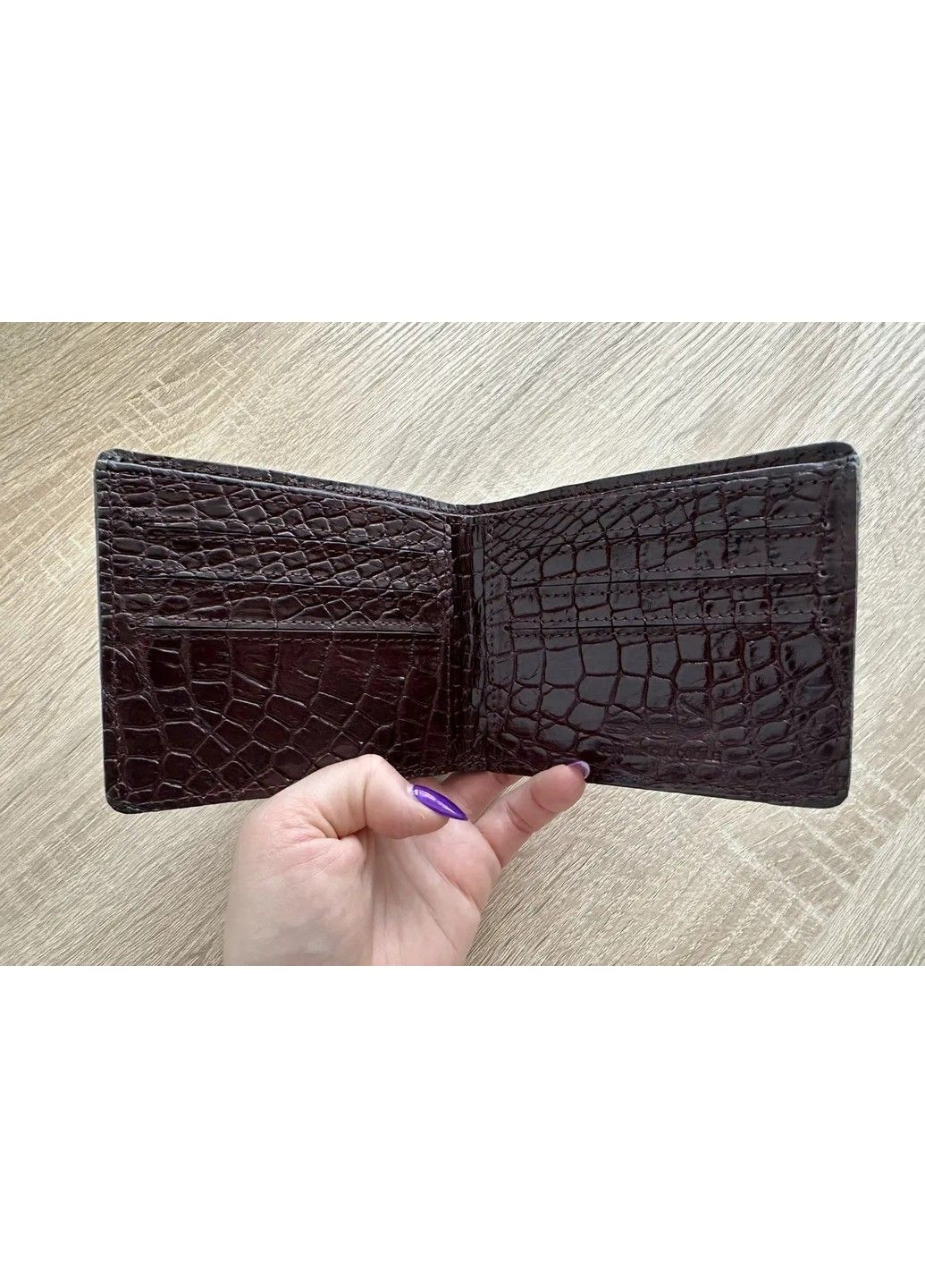 Кошелек из натуральной кожи крокодила CW20_1 Ekzotic Leather (299147711)