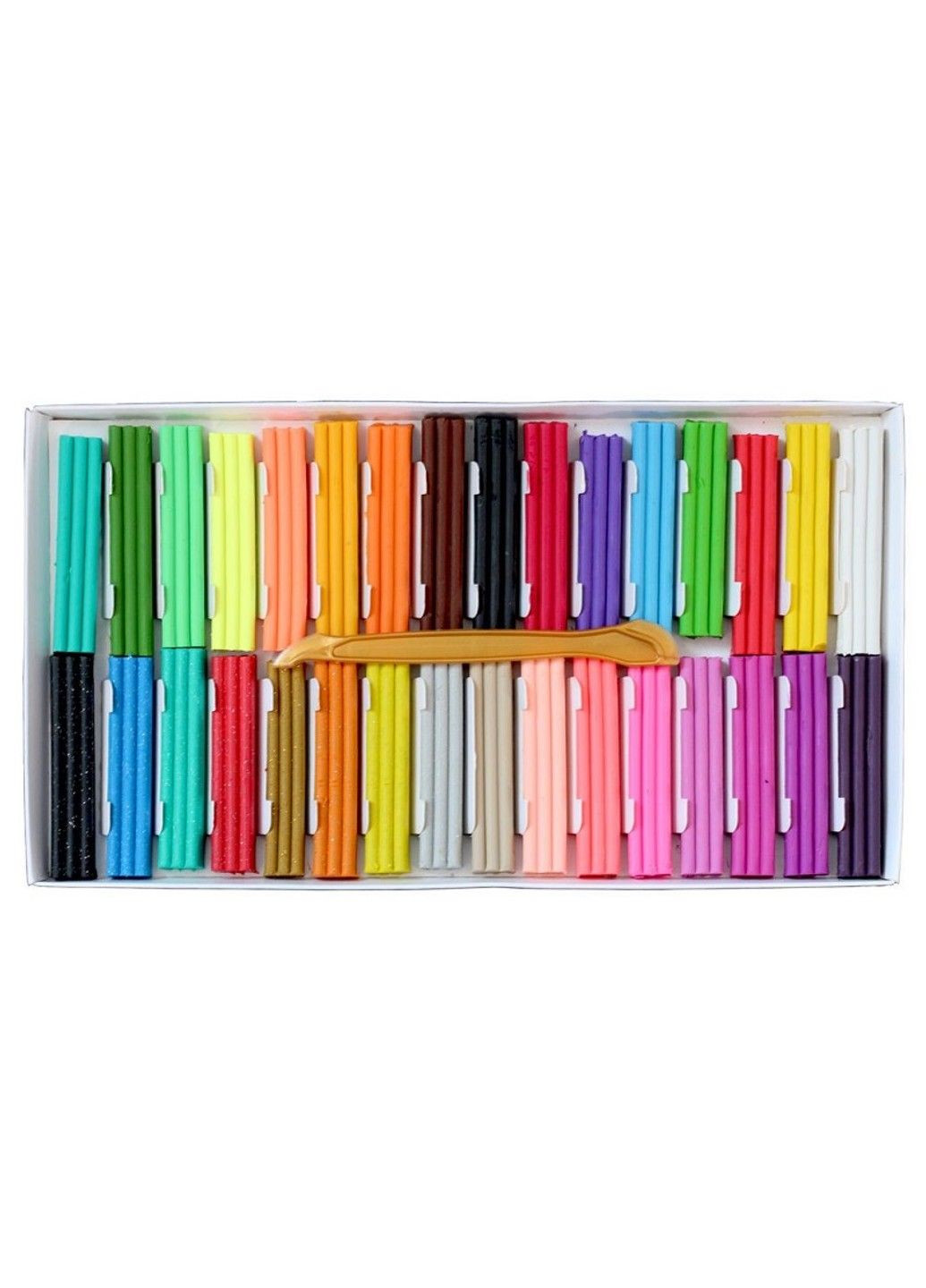 Пластилін 32кол зі стеками .360 гр Чисті руки міні ЕСО, 7656, Class (287327864)