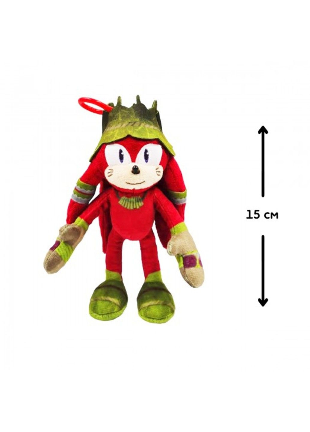 Мягкая игрушка на клипсе – Наклз Sonic Prime (331299019)