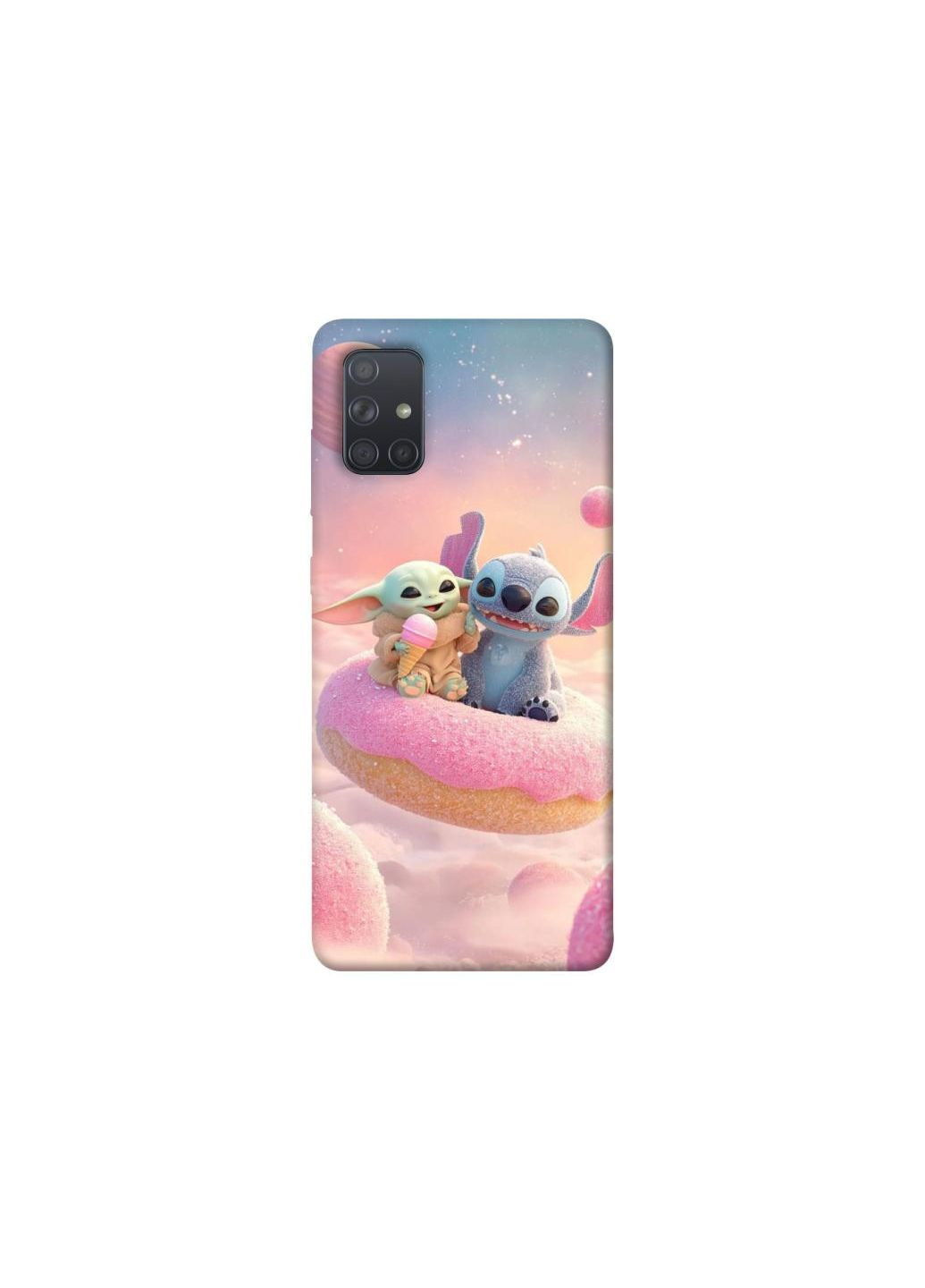 Чехол на Samsung Galaxy A71 Stitch ver.17 Frontalka (361082521)