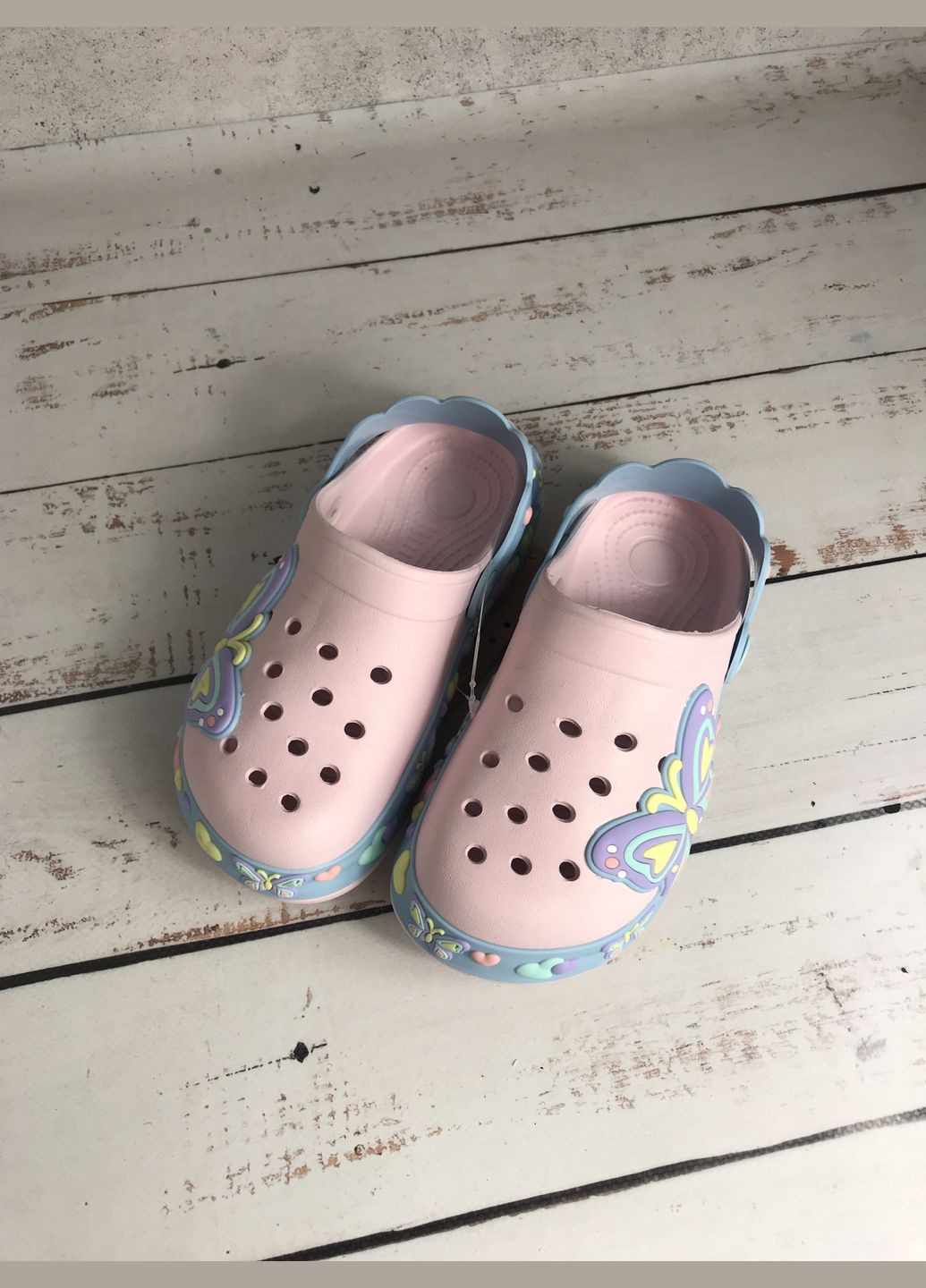 Крокси сабо дитячі для дівчаток Рожевий (250) American Club (332056174)