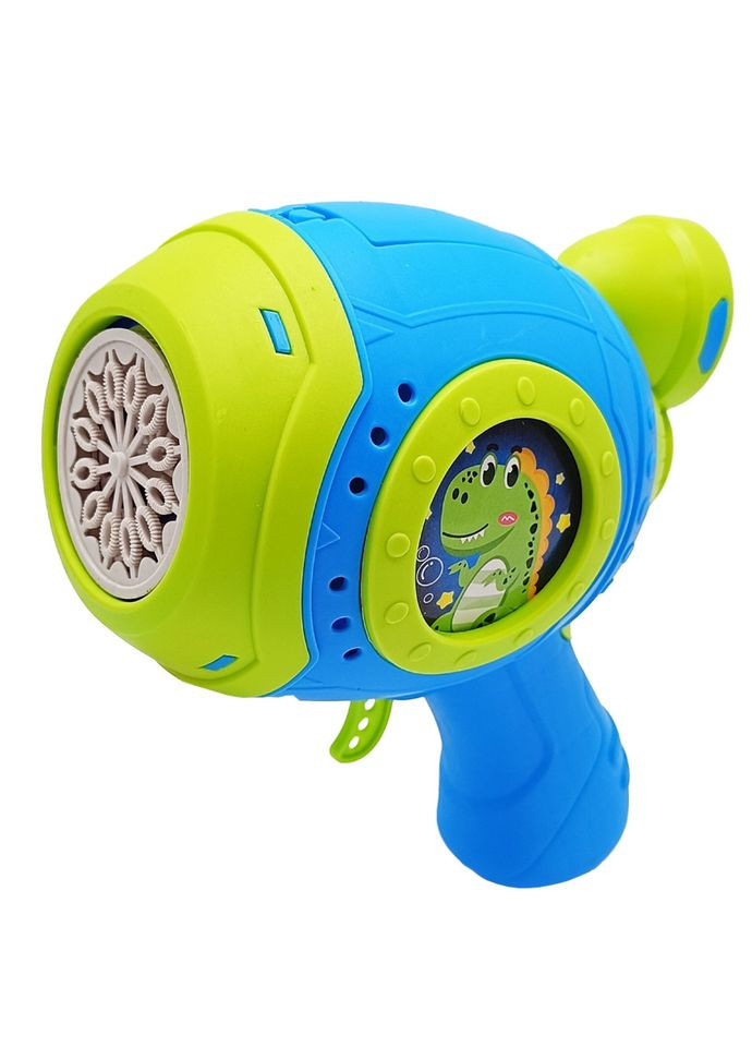 Дитячий генератор мильних бульбашок Пістолет зі світлом для дітей від 3 років розважальна іграшка для вулиці Bambi (368759984)