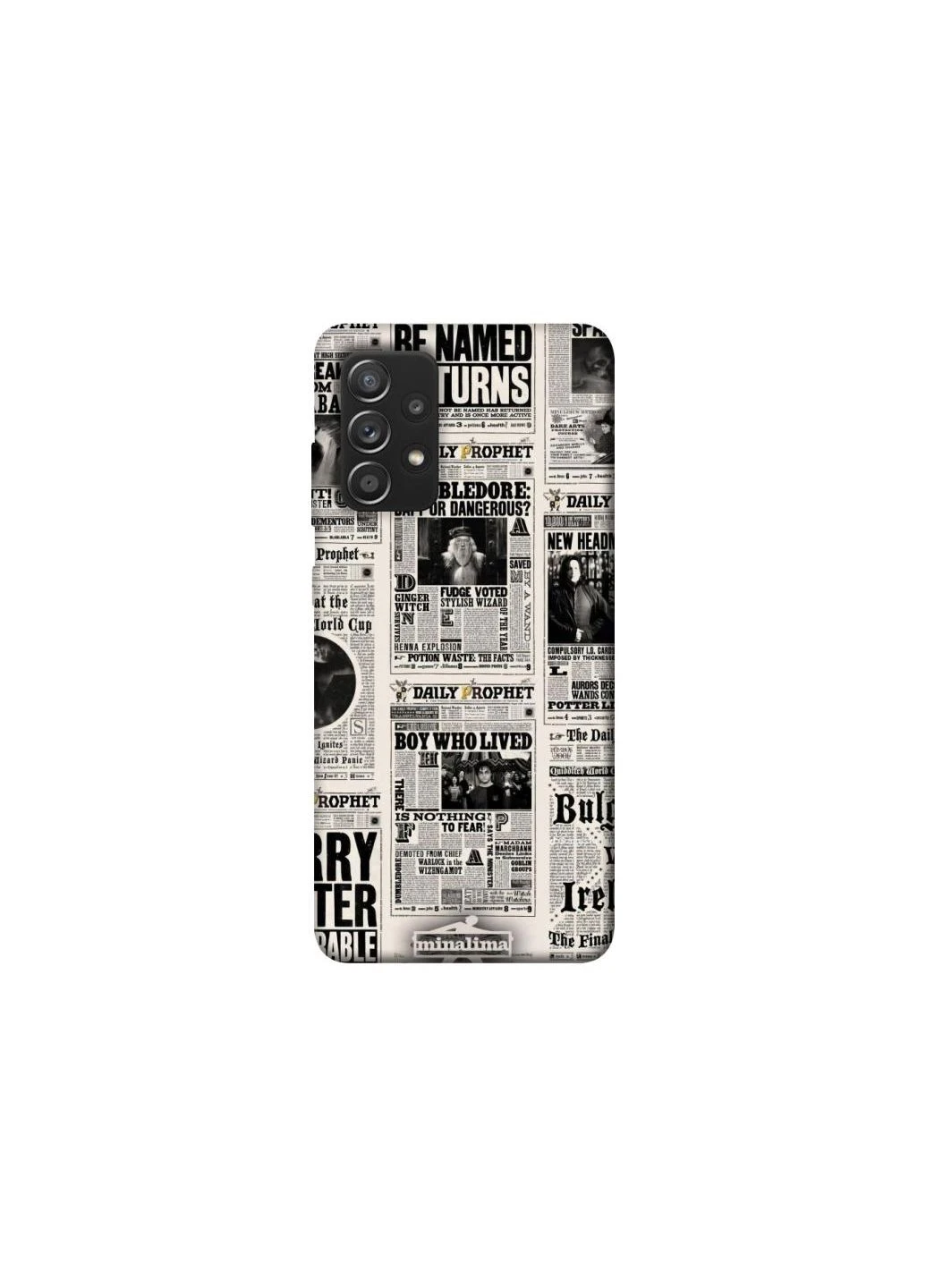 Чохол на Samsung Galaxy A52 4G / A52 5G Harry Potter newspaper Frontalka (354677039)
