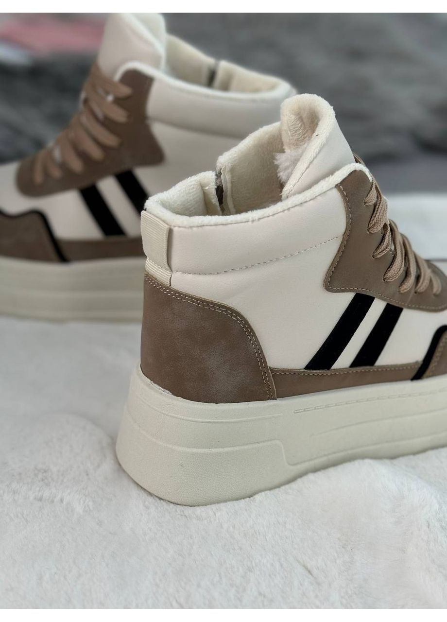 Комфортные зимние хайтопы No Brand комбинированные зима (368974388)