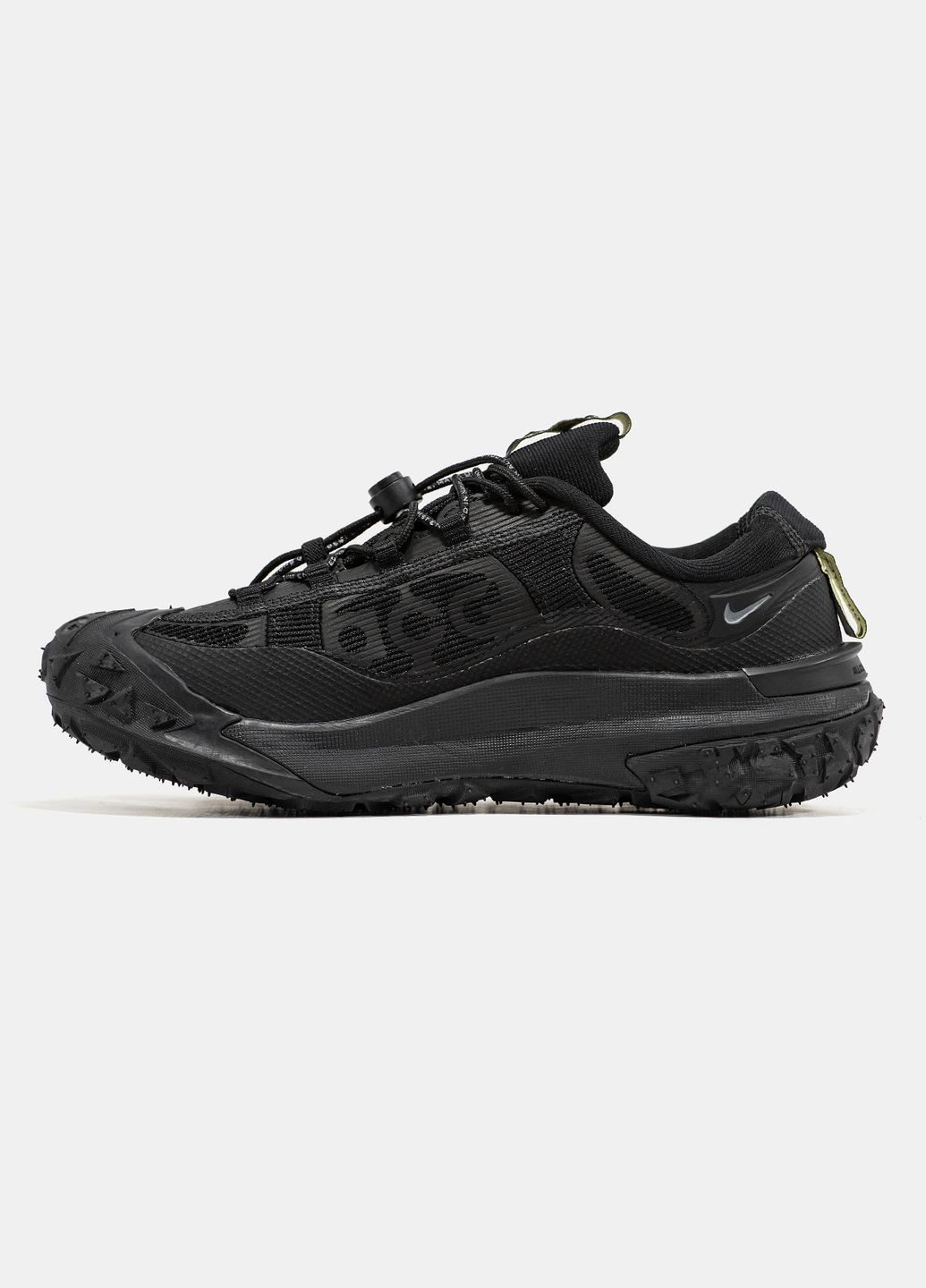 Чорні Осінні кросівки чоловічі nike acg mountain fly 2 low black gore-tex | найк ацг моунтеін чорні No Brand