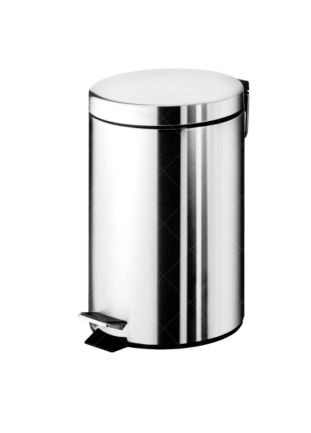 Ведро для мусора Argenta 3л с педалью (2609-13) Хром Gedy (331639234)