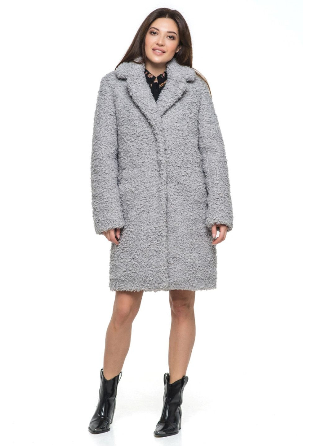 Шуба серая SoulKiss 195-2 (358068825)