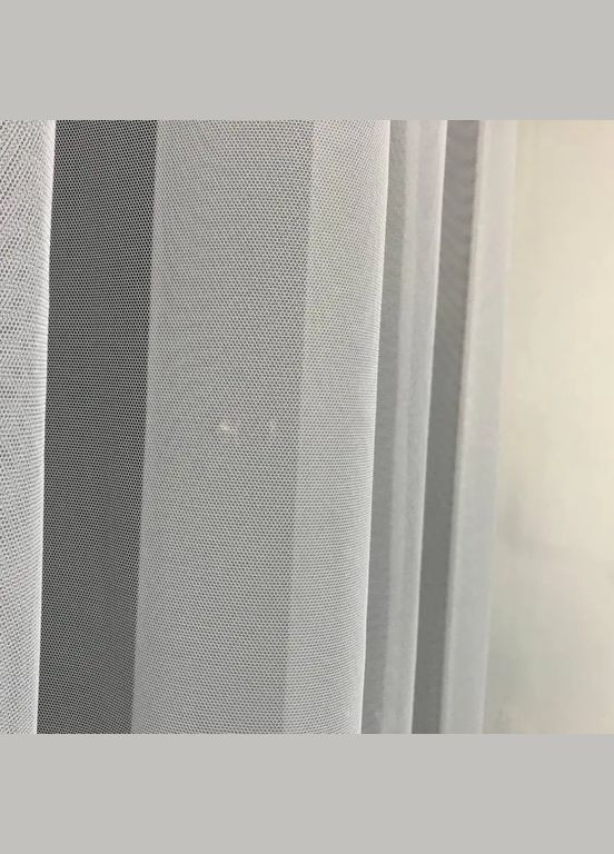 Тюль на люверсах из фатина белая и кремовая 500Х270 NOW BRAND (346058107)