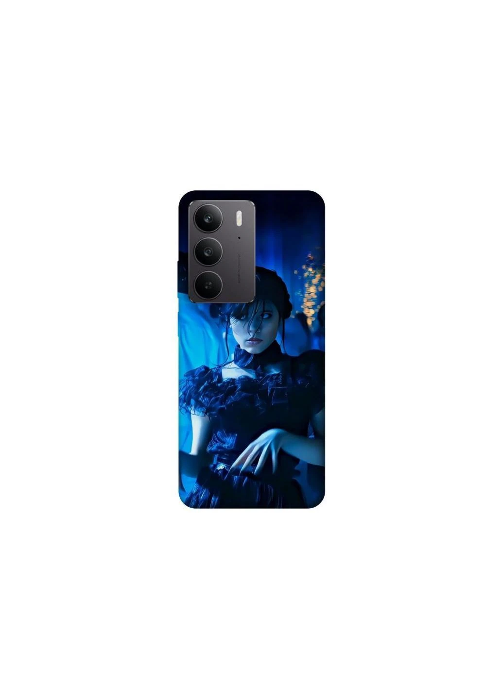 Чехол на Realme C75 Dark Dance Wednesday Frontalka (384652435)