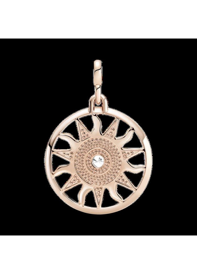 Серебряный шарм для браслета Пандора Ми "Медальон Сила Солнца" Kabluchka (355344358)