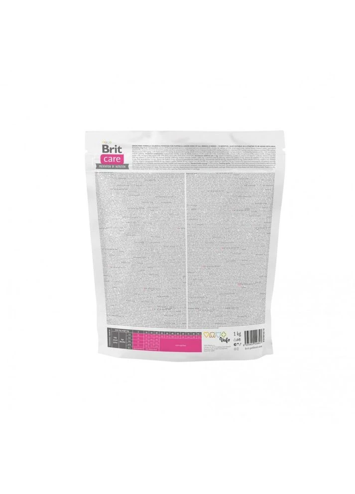 Сухой корм Dog Grain-free Puppy для щенков беззерновой с лососем 1 кг LR Brit Care (388399478)
