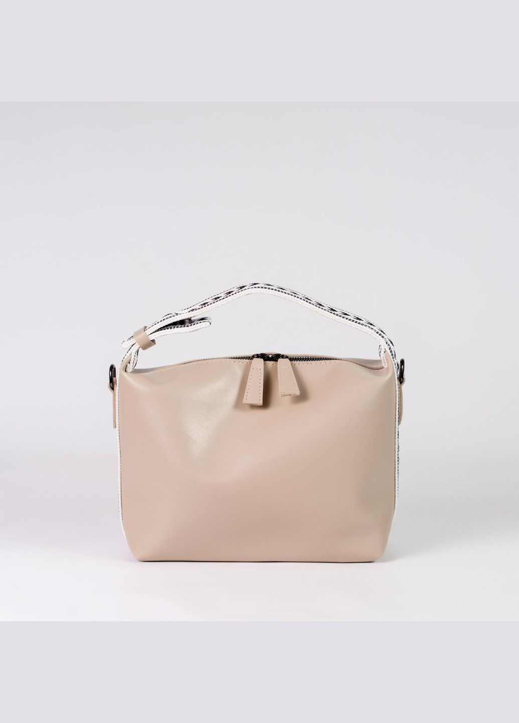 Сумка женская Кросс боди функциональная бежевая из экокожи NIUNIU (340239659)