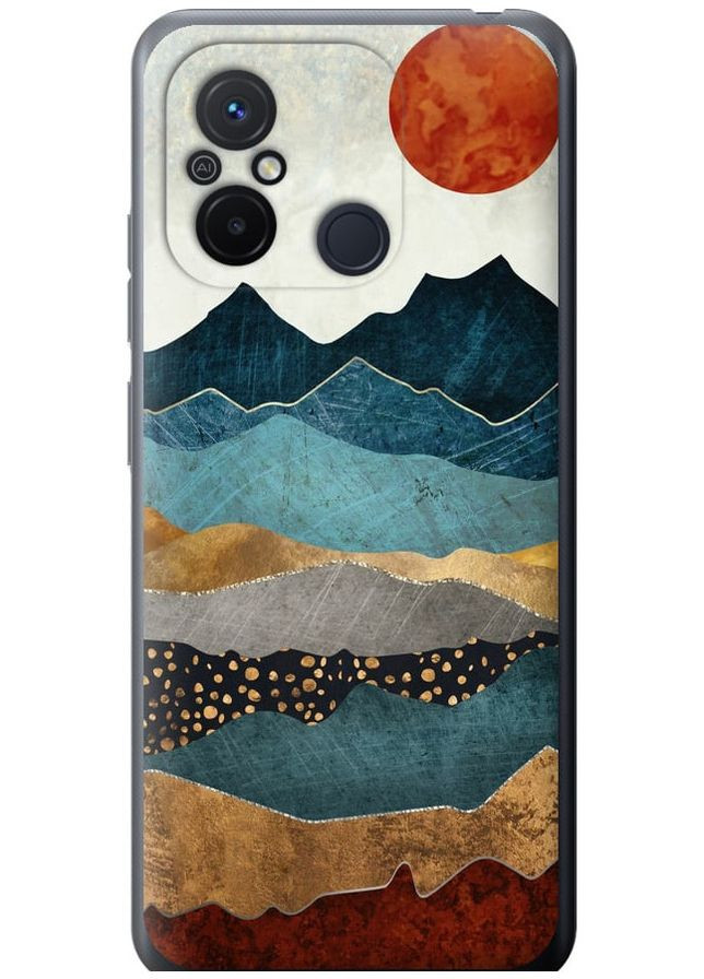 Силіконовий чохол 'Захід гори' для Endorphone Xiaomi Redmi 12C (278053756)