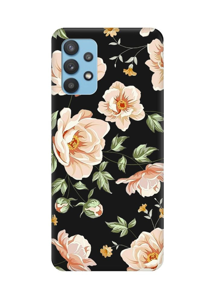 Матовый чехол на Samsung Galaxy A32:: Цветы пастельные (принт 277) Creative (360673841)