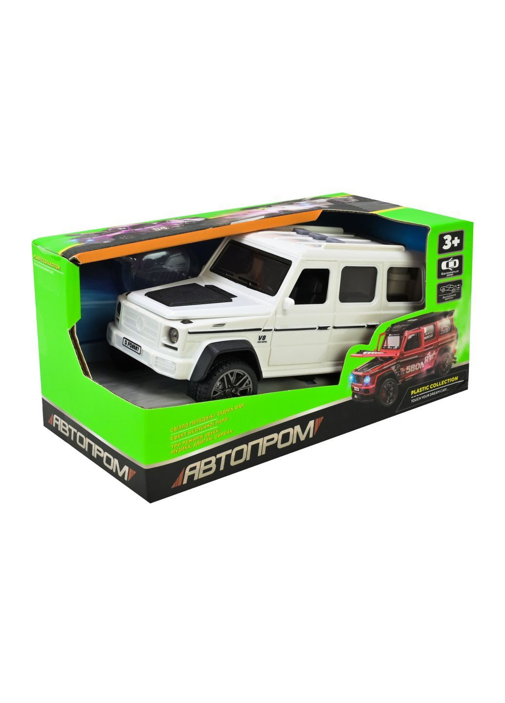 Автомобиль игрушечный на батарейках AUTOPROM 18×10×9,8 см, коробка, в ассортименте - No Brand AP9913 (371926294)