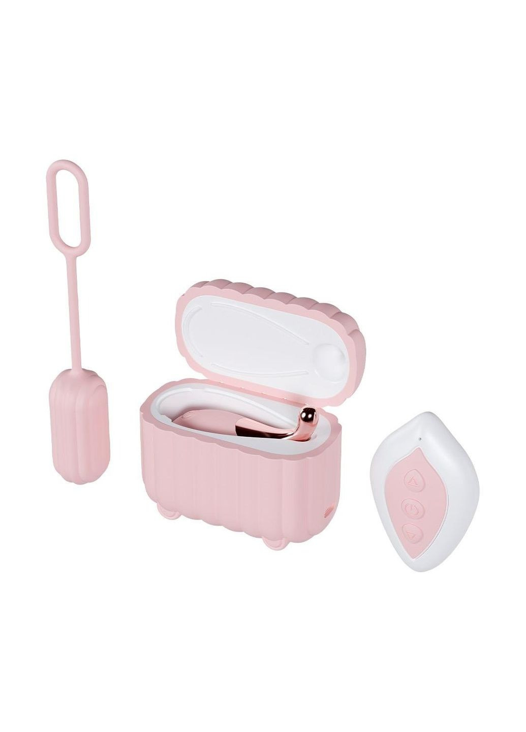 Набір вібраторів Play With Me з пультом та кейсом, рожевий, 2 шт. Blush (361670266)