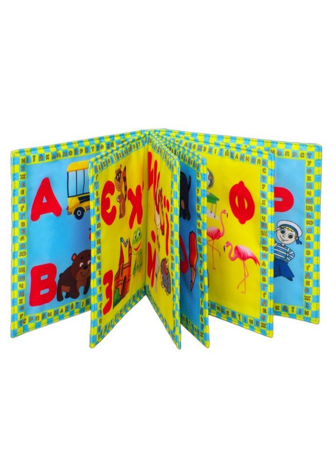 Мягкая книга шуршалка "Мягкая азбука" 823476 Книжковий хмарочос (364125578)